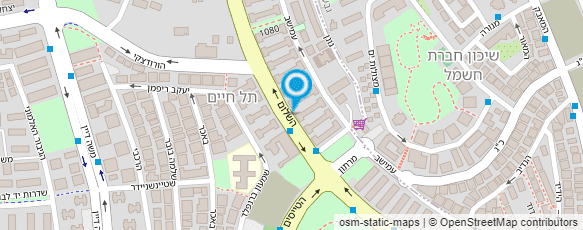 מפת הגעה אל סטודיו מרום