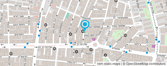 מפת הגעה אל מוריס שמול שרותי הנה"ח