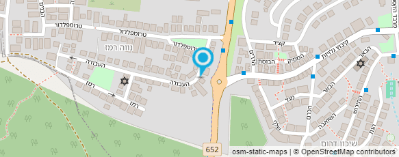 מפת הגעה אל מנופי כרמל- עבודות בגובה מפת הגעה אל מנופי כרמל- עבודות בגובה