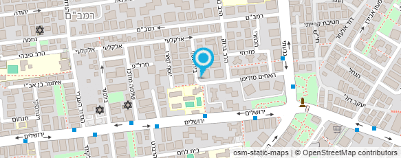 מפת הגעה אל אופקים עימלות מכס