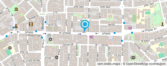 מפת הגעה אל ליאור שרון משרד רואי חשבון