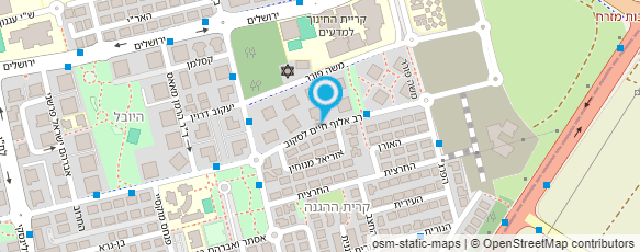 מפת הגעה אל מרפאה נטורופתית פאולה בלאו