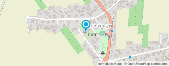 מפת הגעה אל מובילי ביכורה אחסנה ושינוע