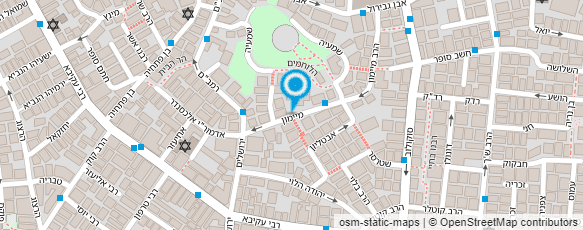 מפת הגעה אל צביה בני ברק - אולפנא