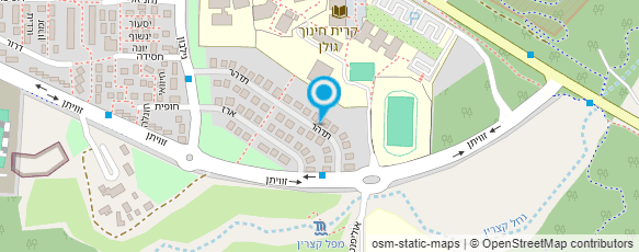 מפת הגעה אל נופש של מזל