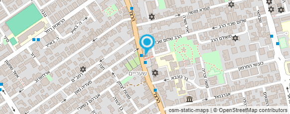 מפת הגעה אל צביה רחובות - אולפנא