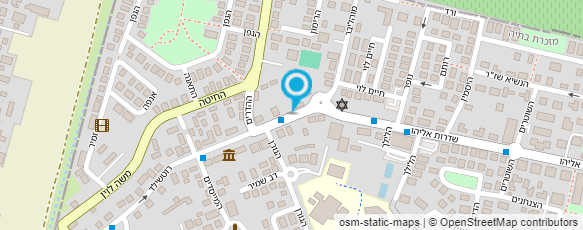 מפת הגעה אל חדרי אירוח למזכרת