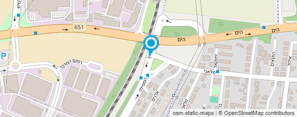 מפת הגעה אל מלאני מאפרת מקצועית