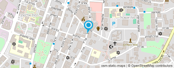 מפת הגעה אל קיוסק 7x24