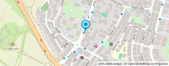 מפת הגעה אל בטי מז'רובסקי