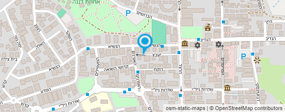 מפת הגעה אל יהונתן הגנן- הקמת גינות ועיצוב הגן