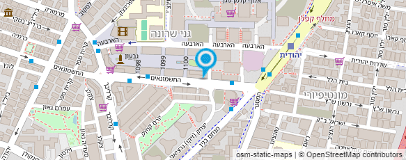 מפת הגעה אל עו"ד קריצ'מן אילנה