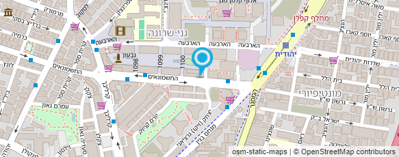 מפת הגעה אל ויטנר אליעזר ושות'; משרד עו"ד