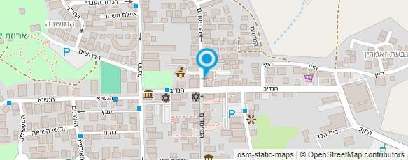 מפת הגעה אל מרכז הפיצוחים והממתקים