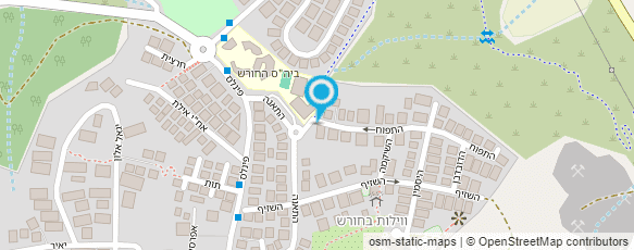 מפת הגעה אל מבני עץ