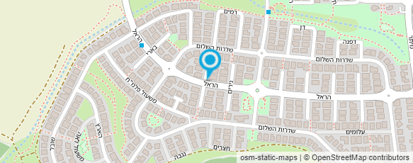 מפת הגעה אל קירור ש.ר.א.ן