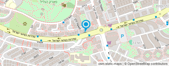 מפת הגעה אל מרכז הפיצוחים והממתקים