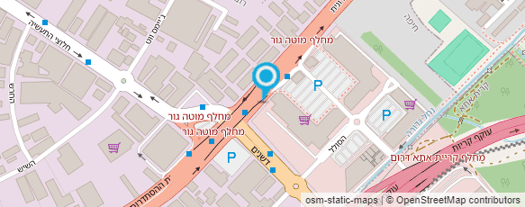 מפת הגעה אל ביג קריות