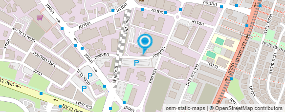 מפת הגעה אל אורטל נסיעות ותיירות