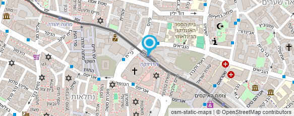 מפת הגעה אל ארוח ירושלמי