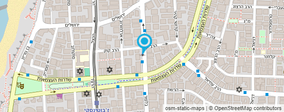 מפת הגעה אל סטודיו אימאג' שוש בר