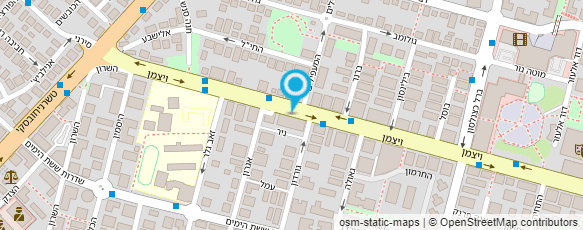 מפת הגעה אל ד"ר בן מאיר דוד-אורולוג ילדים