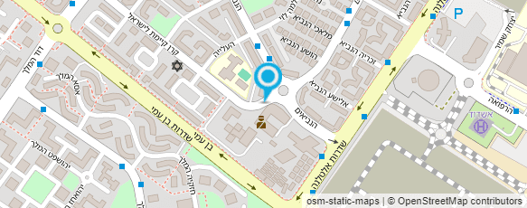 מפת הגעה אל מתנ"ס דיונה