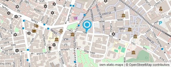 מפת הגעה אל עו"ד  יצחק גולדשמידט