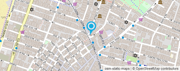 מפת הגעה אל רוני בר