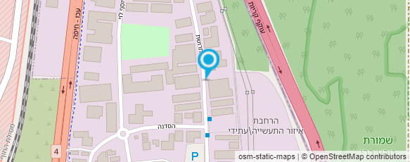 מפת הגעה אל אפריל פינות אוכל