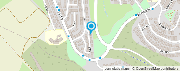 מפת הגעה אל אריאל ברגר