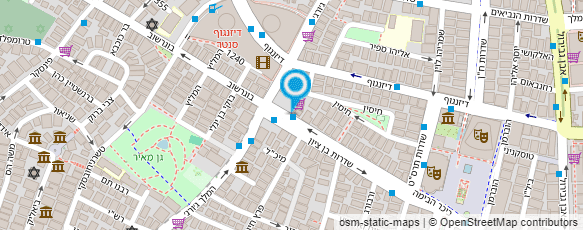 מפת הגעה אל מכון רעות