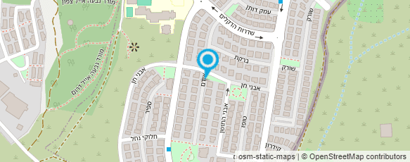 מפת הגעה אל סטודיו שתי מעצבות