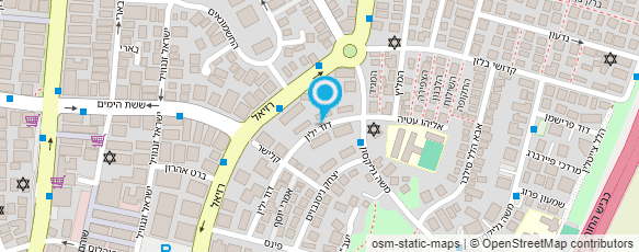 מפת הגעה אל אבן חן עבודות אנסטלציה