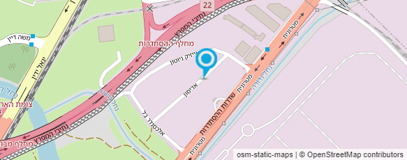 מפת הגעה אל טכנו פרונט מפת הגעה אל טכנו פרונט