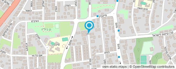 מפת הגעה אל גן רוחה - חבני רחל