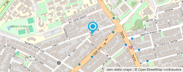 מפת הגעה אל זהבה גרינולד - עו"ס (MA )