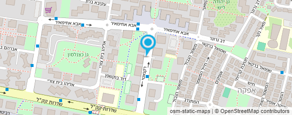 מפת הגעה אל דניאל חביב