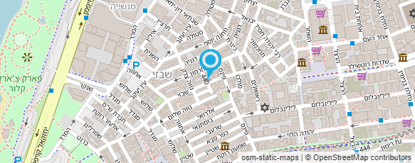 מפת הגעה אל תכשיטי קבלה הררי אשר