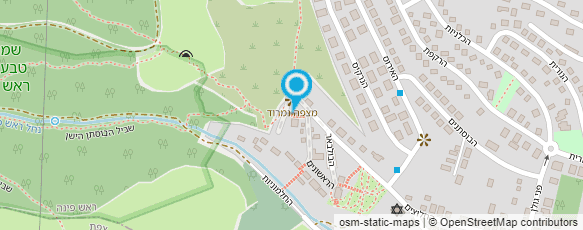 מפת הגעה אל רוזן הנדסה אזרחית