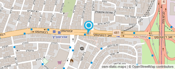 מפת הגעה אל שיפודי הזהב