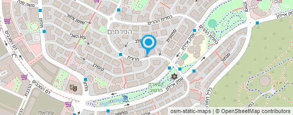 מפת הגעה אל אופקים גינון