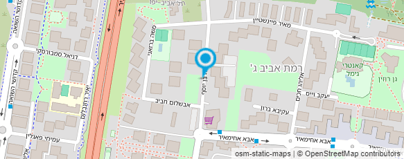 מפת הגעה אל רוני קציר