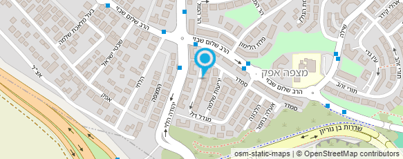 מפת הגעה אל אהוד בן זאב שירות תיקונים