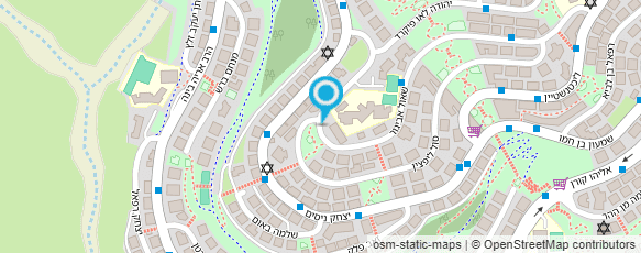 מפת הגעה אל גן ניצנים