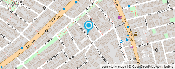 מפת הגעה אל מיכל רוט - טיפול פסיכולוגי