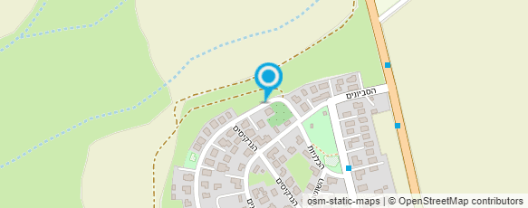 מפת הגעה אל שקיעה באופק