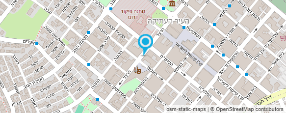 מפת הגעה אל אסי צדוק