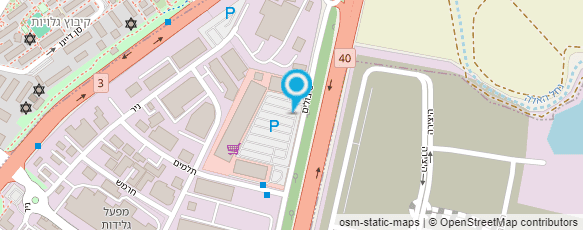 מפת הגעה אל רמי לוי שיווק השקמה