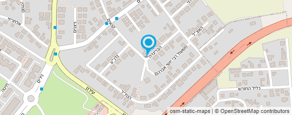 מפת הגעה אל מספרת נועם